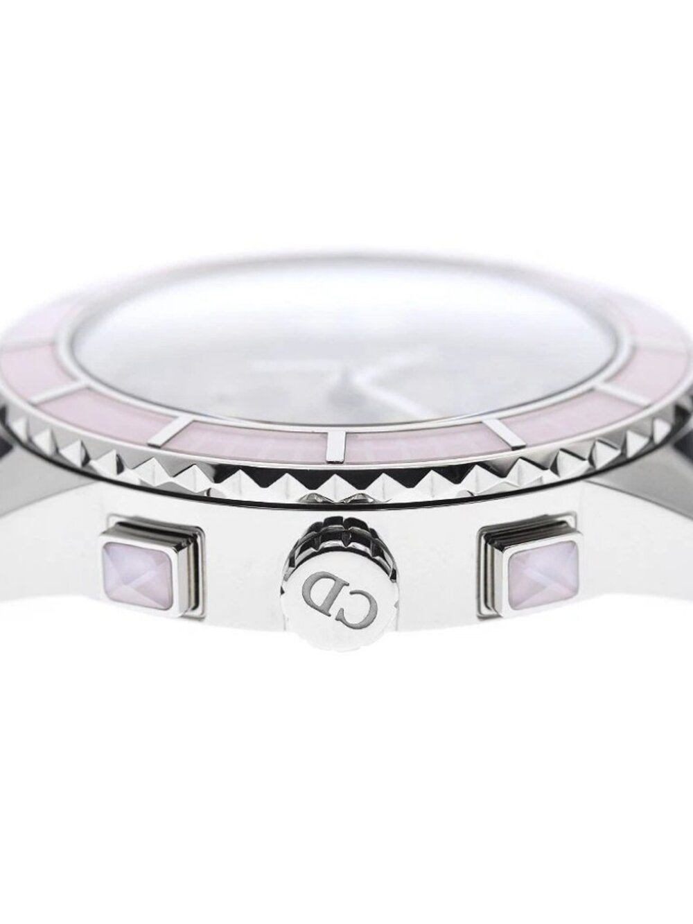 Dior Crystal Chronograph CD114314 Date Small Second Quartz Men's Watch - Picture 4 of 6